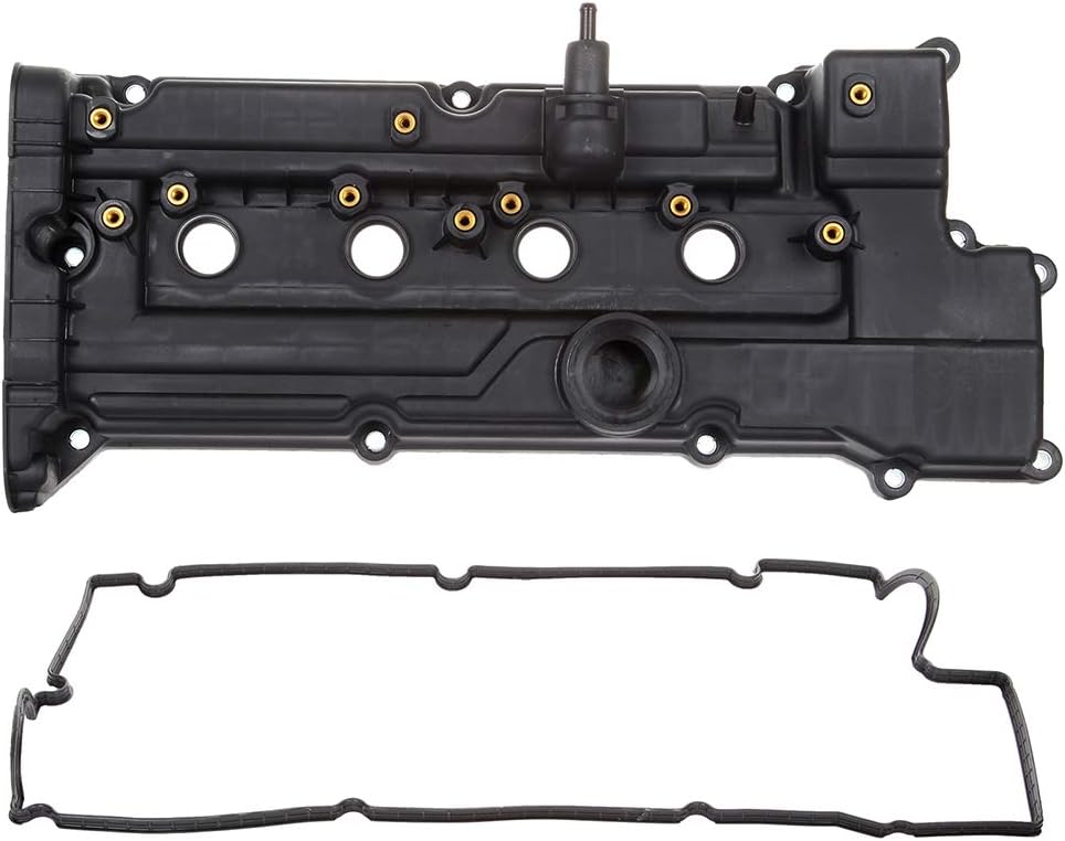 ECCPP Engine Valve Cover Kit with Gaskets Bolts Fit for 2006 2007 2008 2009 2010 2011 for Hyundai Accent/for Kia Rio/for Kia Rio5 Replaces 22441-26801 264-990
