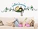 Sweet Dream Sleepy Little Monkey Rest on Tree Vine Monkey Wall Decal Nursery Wall Decal