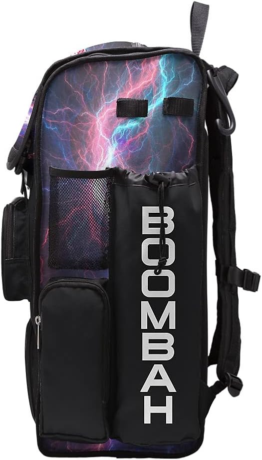 Boombah Superpack Bat Bag - Backpack Version (no wheels) - Holds 4 Bats - The Natural 2.0 Bat Bag Multi