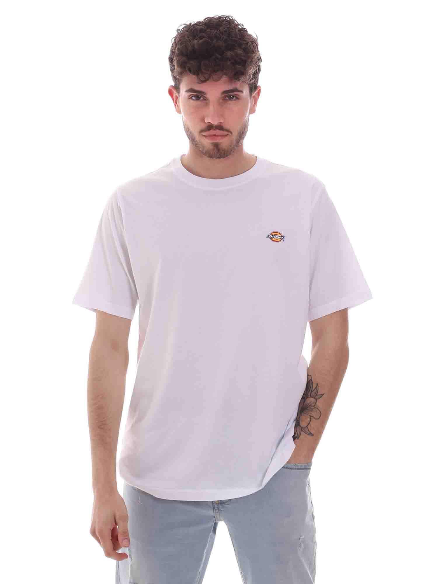 Dickies Men's White Mapleton Logo T-Shirt