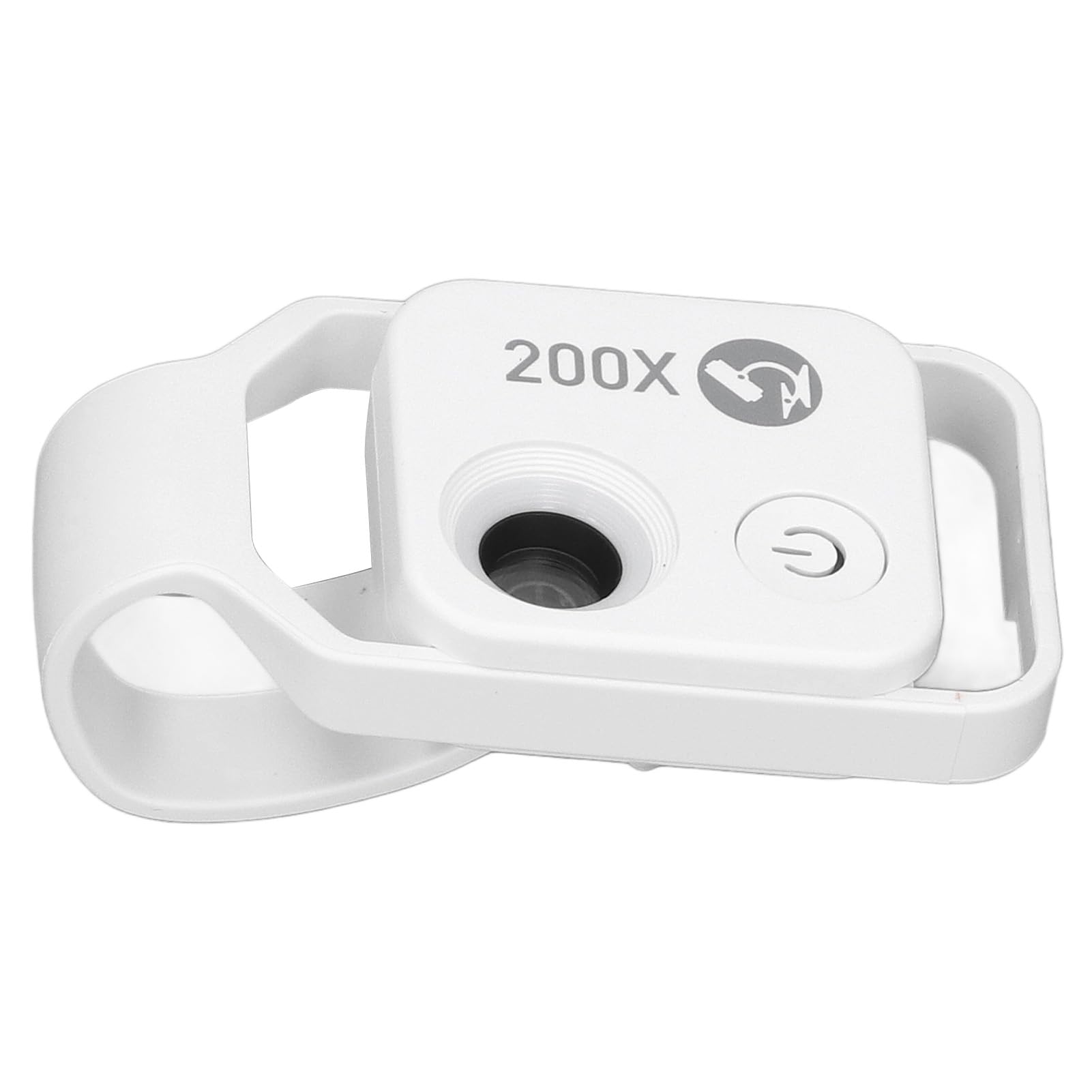 Microscopio tascabile per telefono, pratico e leggero, per avventure all'aperto e ispezioni scientifiche, 200 pezzi, colore: bianco
