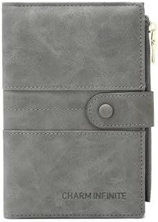 [VOLAN] パスポートケース スキミング 防止 RFID ブロック カード 収納 メンズ レディース PASSPORT CASE (グレー)