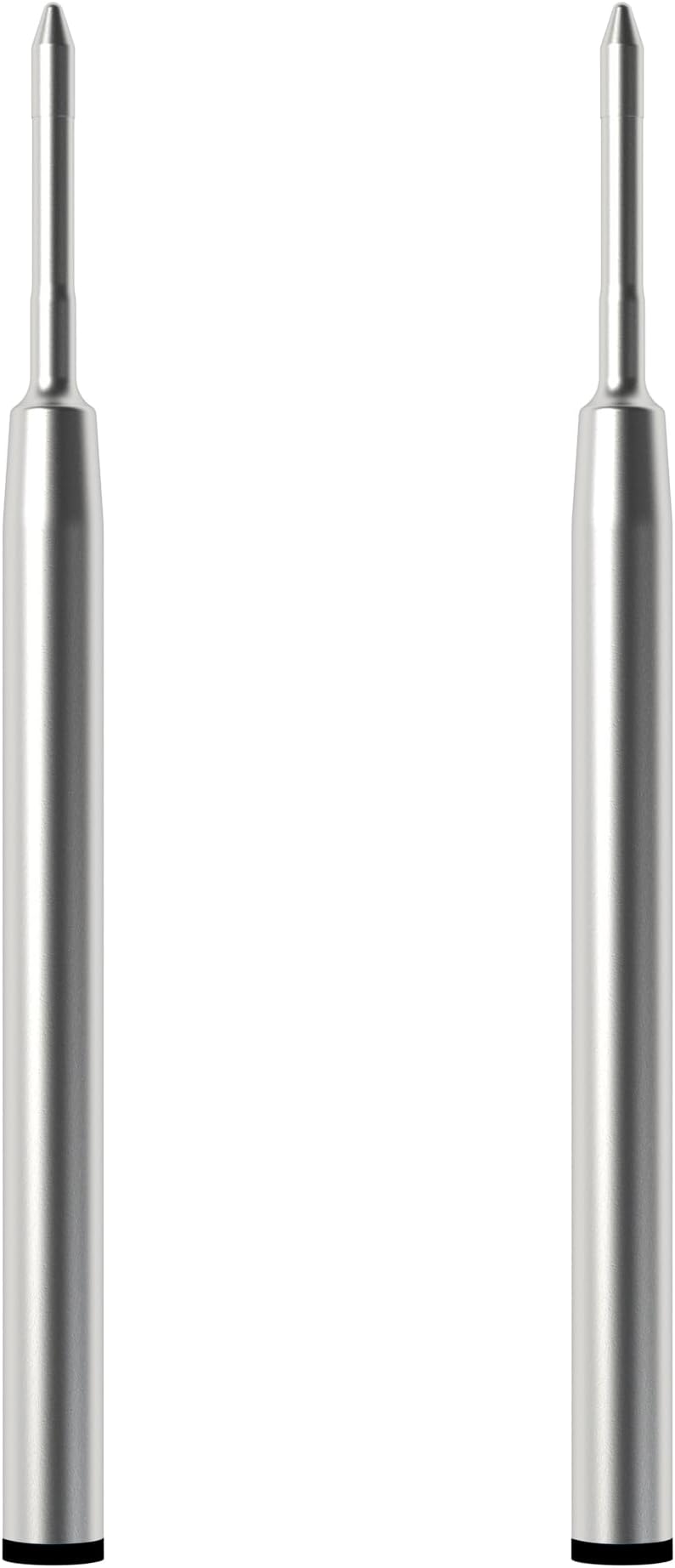 Jobsite Stylus Pocket Pen Refills, Replacements for DEWALT 3-in-1 Refillable Pen, 2-Pack Ballpoint Ink Cartridges, Ink Refills Ballpoint Black Blue, Replacement Cartridges for Jobsite Stylus, 2 Count