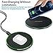 Wireless Charger for Samsung Galaxy S24/S24+S23/S23+/S22/S22+/S21/S20/S20+/S10/S9+/S9/S8/S8+/S7/Note10/Note9/Note8, 15W Wireless Charging Pad with USB-C for Samsung & iPhone Black(No AC Adapter)