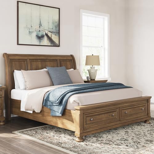 Image of Signature Design by Ashley King Storage Sleigh Bed