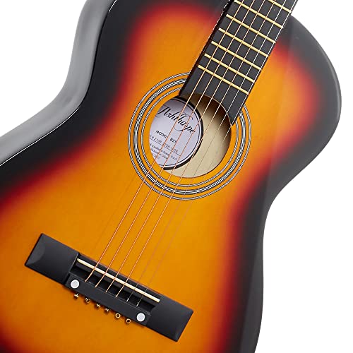 Ashthorpe STR-B21_SUN 30-Inch Beginner Acoustic Guitar Package (Sunburst), Basic Starter Kit W/Gig Bag thumb #1