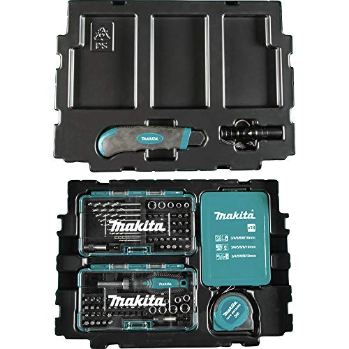 Makita B-49884 Bit and hand tool set, metric, 116-piece