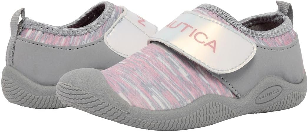 Nautica Kids Water Shoes Toddler Boys and Girls Quick Dry Waterproof Aqua Socks Beach Pool Swim with Strap Closure