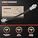 A-Premium Clutch Hydraulic Hose Line Compatible with Nissan Frontier 1999-2004, 200SX 1984-1986, 240SX 1989-1998, D21 1986-1994, Pickup 1995-2004, Replace# 4620189911, 4621101A11