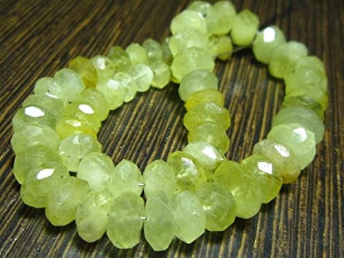 Heliodor Faceted Rondelle LKBEADS : finissez-en avec les perles ternes pour vos bijoux