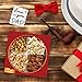 Holiday Nuts gift Basket of Cravings Gourmet Nuts Collection, Premium Mixed Nut Gift Box, 4 Sectional Christmas Gift Basket.