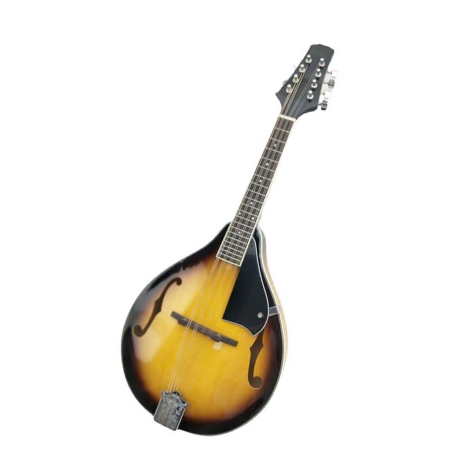 Instrumento Mandolina Guitarra De Ocho Cuerdas Hermoso Sonido Amarillo Instrumento De Mandolina Para Adultos(Yellow)