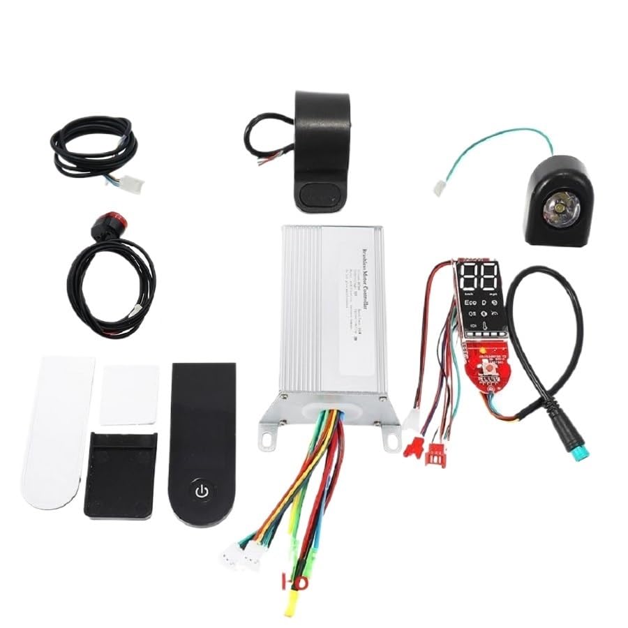 ScooterzubehöR EIN Set Controller Kit Elektroroller Bluetooth Dashboard 36V Set E Scooter Controller(Controller Set)