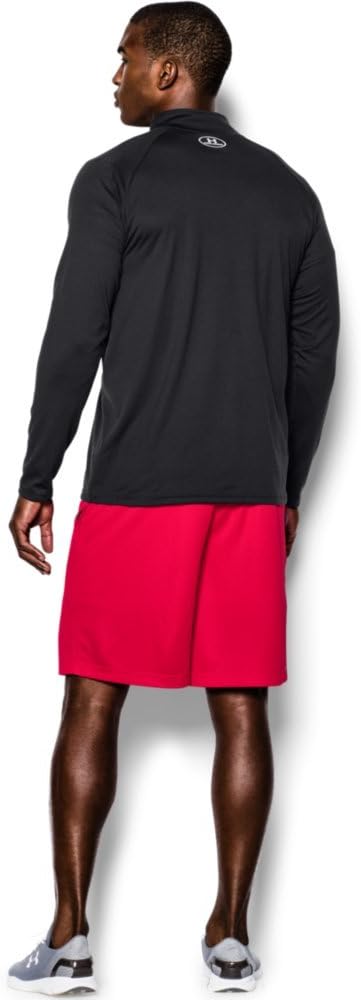 Under Armour Men's Tech  Zip Small Black (003)/White