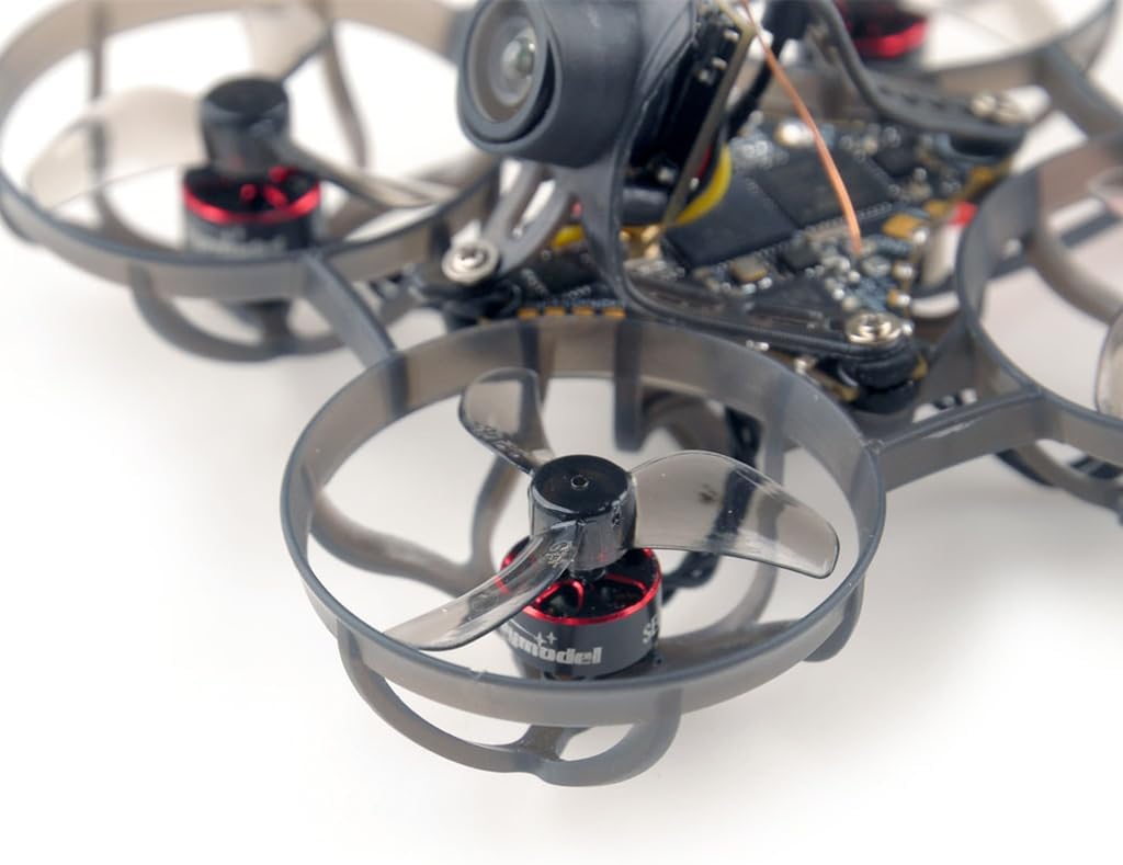 HappyModel Mobula6 Drone 1S 65mm FPV Drone Quadcopter Control Micro FPV Bwhoop AIO Flight Controller 2.4GHz ELRS 2.4G Receiver FX17-B 1/3 CMOS 800TVL Camera