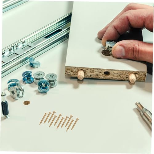 GANAZONO Clavos de Cobre para Carpintería, Paquete de 2625 Unidades, Tamaño Pequeño para Colgar Cuadros y Decoración de Hogar miniatura 6