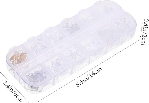 Miniatura 2 de GLEAVI Gafas transparentes, gafas transparentes, gafas transparentes, kit de reparación de vidrios transparentes, 1 juego de almohadillas para la