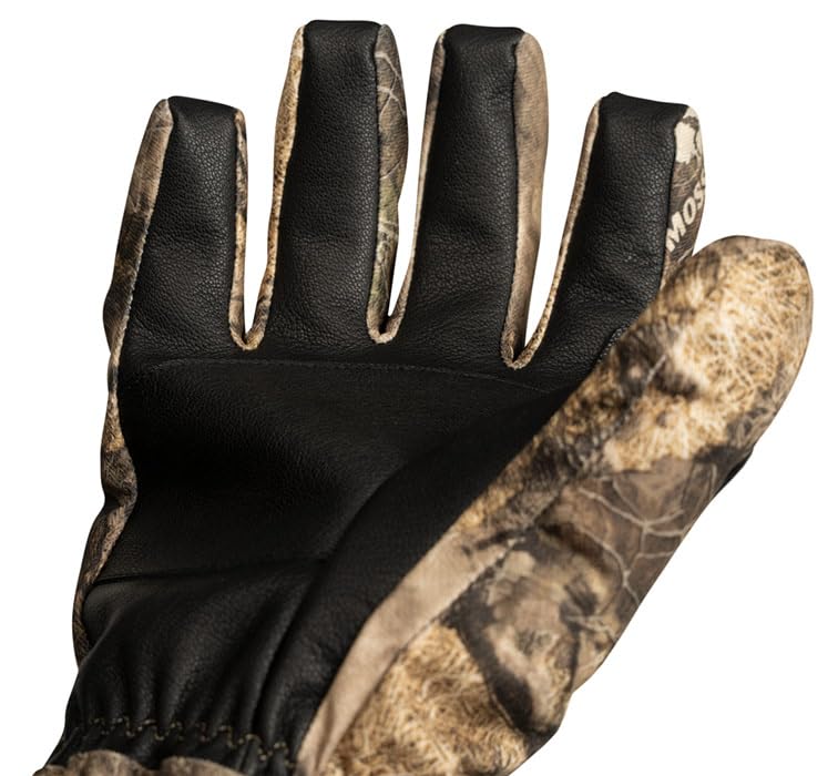 HARD CORE DECOYS Finisher Extreme Waterfowl Decoy Gloves - Waterproof, Insulated, and Extended Coverage for Dry and Warm Hands (Medium, MO Bayou)