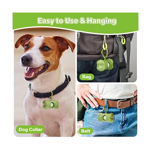 Bio-Bosi 100% Compostable Dog Poop Bags, Biodegradable Poop Bags with Dispenser for Dog, 6 Rolls 60 Count, Extra Thick and Leak Proof Unscented Dog Waste Bags, Vegetable Plant-Based Doggie Waste Bags Bio-Bosi 100% Compostable Dog Poop Bags, Biodegradable Poop Bags with Dispenser for Dog, 6 Rolls 60 Count, Extra Thick and Leak Proof Unscented Dog Waste Bags, Vegetable Plant-Based Doggie Waste Bags