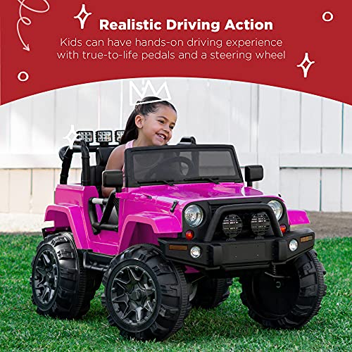 Best Choice Products ride-on side view
