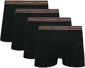 Kit Com 4 Cuecas Boxer De Algodão Da Lupo