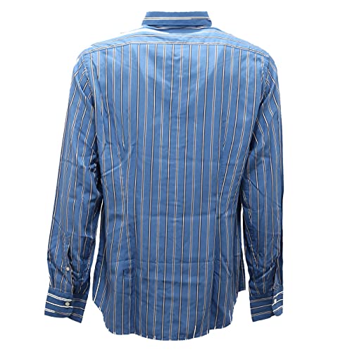 Camicia uomo light blue tencel idéale pour le bureau et les sorties