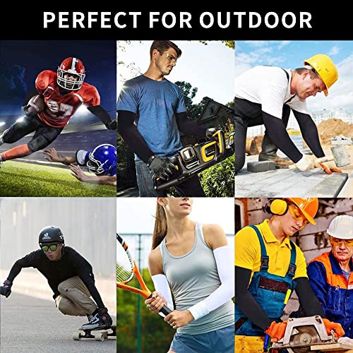 Sports Arm Sleeves Mandalas Tie Dye Uv Sun Protection Cooling Arm For Gardening Farm Women & Men - 1 Pair #TOP7