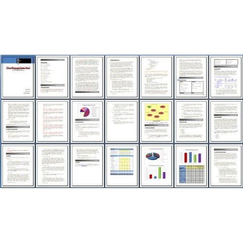 Marketing Plan Template for Ice Cream Vending Machine Route Business MS Word/Excel