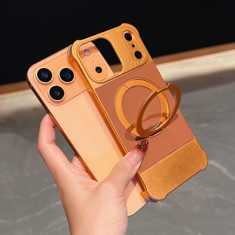 Étui iPhone 16 Pro Max cuir noir magnétique anti-rayures sans bord