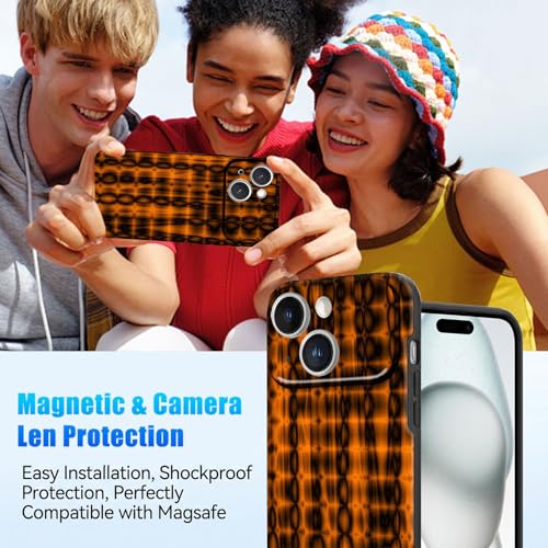 Coque iPhone 14 Plus antichoc marron protégeant l'appareil photo