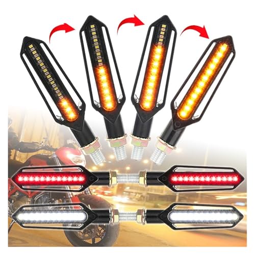 Clignotants moto LED puissants et étanches pour la route