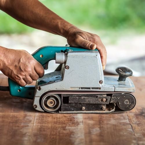 Cinta Correia Lixa 915x100 Cutelaria Madeira Metal Kit com 5 (Grão 60)