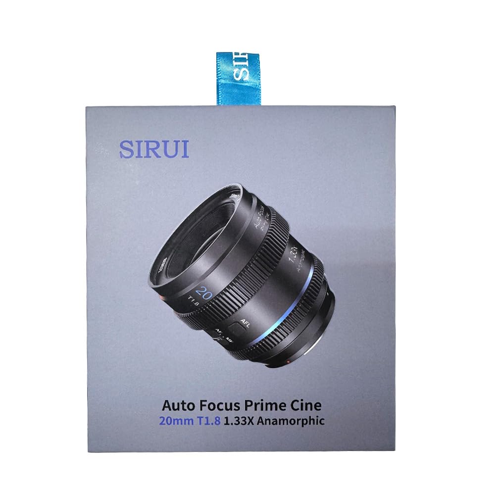 Amazon.co.jp: SIRUI 20mm T1.8 1.33x S35 AFアナモルフィックレンズ