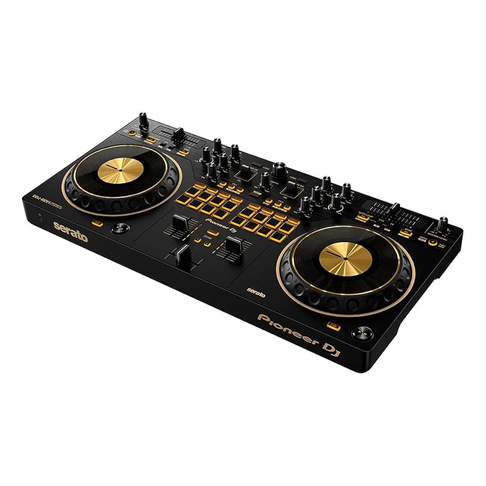 Pioneer DDJ-REV1 DJコントローラー Pioneer DJ Dourada DDJ-REV1-N Controladora de DJ USB para PC