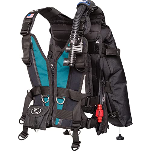 Zeagle Front Panel for Zena Women's BCD, Aqua, Medium