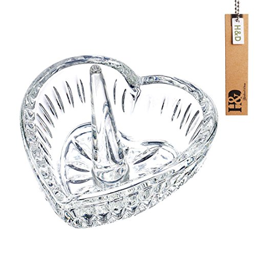 Image of H&D Crystal Ring Holder Dish