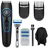 maquinas para cortar el pelo wahl profesional 【Carga USB】 Batería NiMH para 70 minutos de uso continuo. Puede cargar el cortapelos hombre en cualquier momento y en cualquier lugar y usarlo mientras se carga.