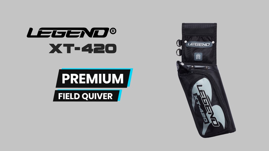 LEGEND XT420 - Archery Quiver for Arrows - Archery Hip Quiver with