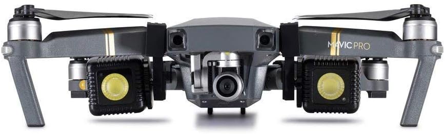 Lume Cube - Lighting Kit - DJI Mavic Pro (2 Lume Cubes + 2 Bars) - Output of 1500 lumens - Illuminates the landscape - Controllable with app for both iOS and Android