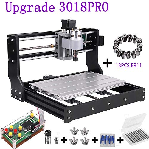 Upgrade Version CNC 3018 Pro GRBL Control DIY Mini CNC Machine, Wood Router