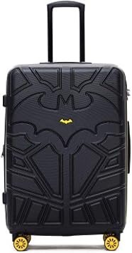 HJFGSAK Maleta 20/24 Pulgadas Superhéroe de Dibujos Animados Batman Rolling  Luggage Spinner Marca Maleta de Viaje, 20\