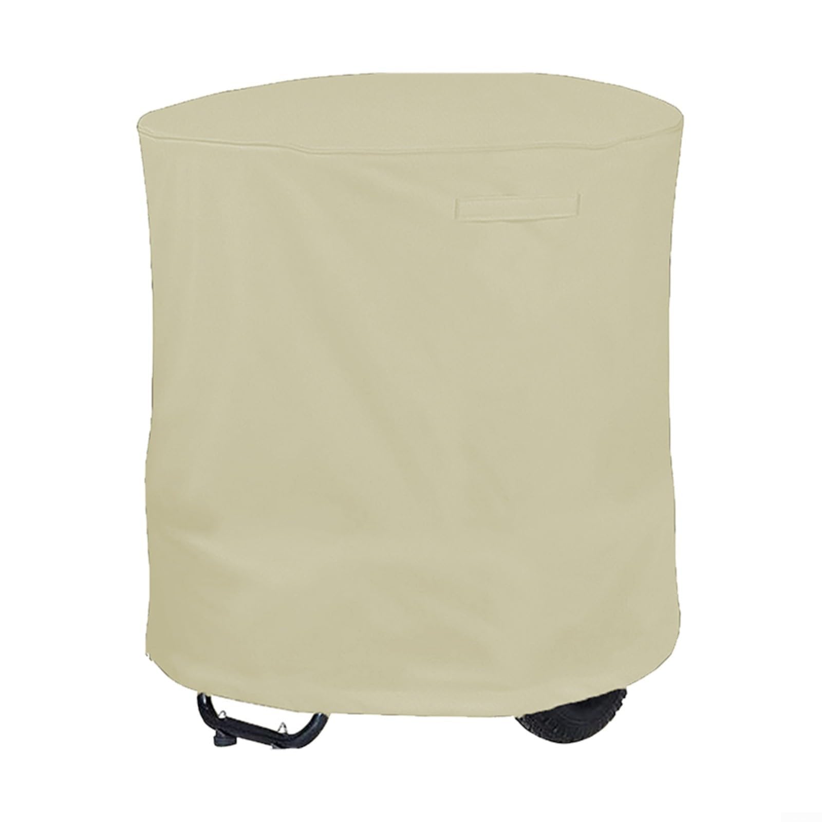 Holzhacker Abdeckung,wasserdichte Schwere Holzhäcksler-Schredder-Mulcher-Abdeckung Für Holzhäcksler-Schredder(beige)