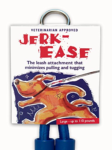 JERK-EASE Bungee Dog Leash Extension - Large Blue