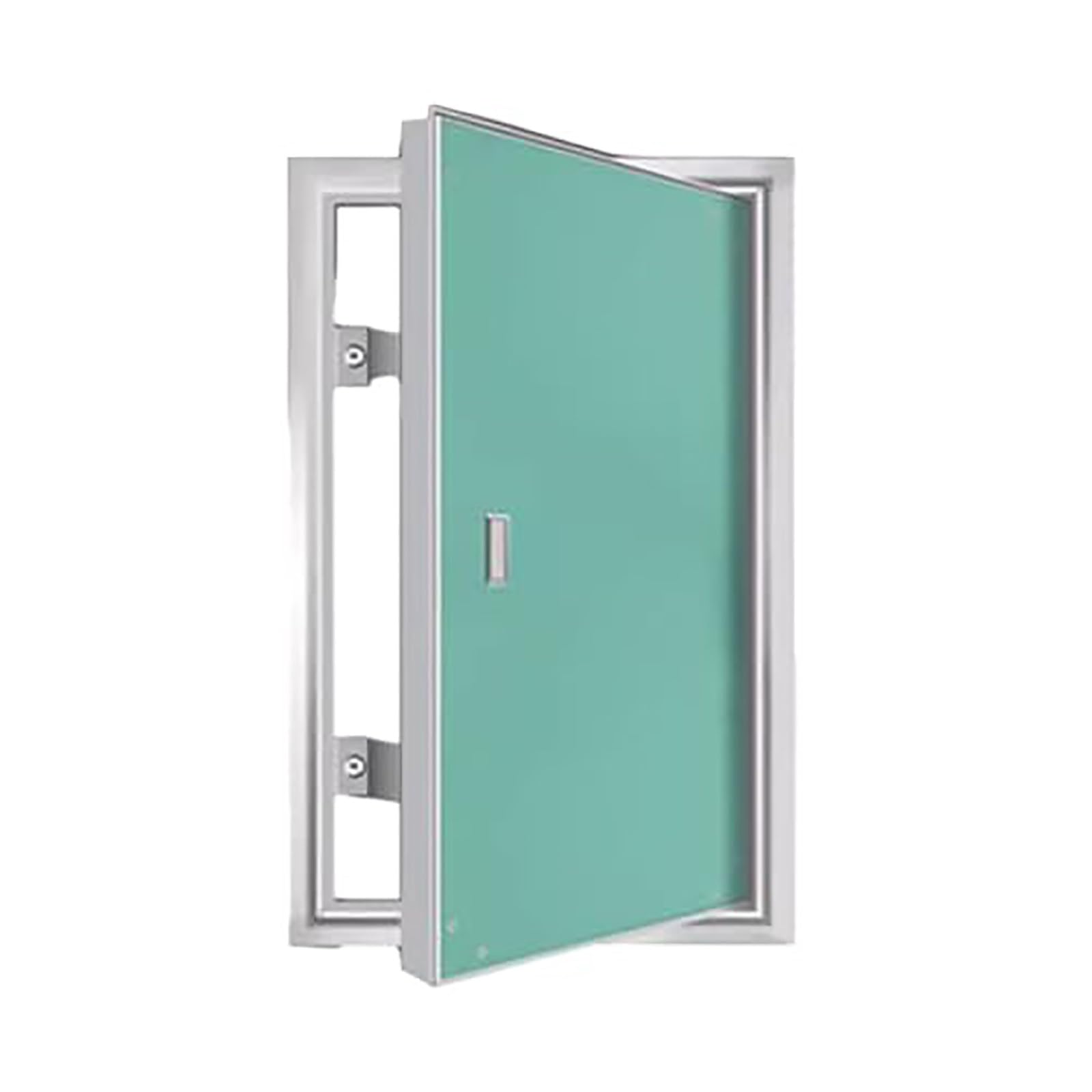 HOFUNTRE Sheetrock Access Panel, Seamless Paintable Panel, Reinforced Aluminum Alloy Frame, Easy Installation, for Home, Utility Room(300x400mm/12x16in)