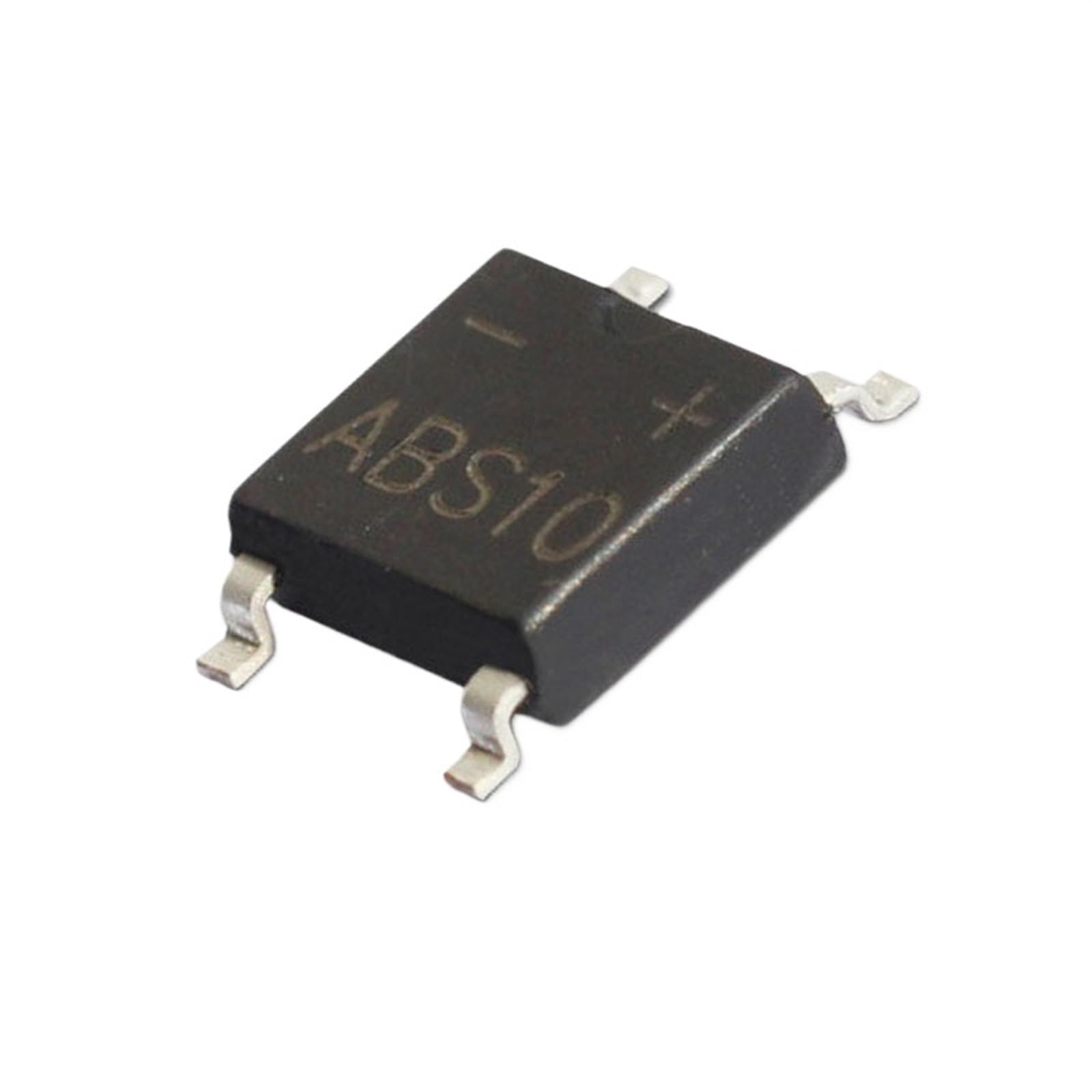 COSZWQDP 100Pcs ABS10 SMD Bridge Rectifier SOP-4 Stack 1A/1000V