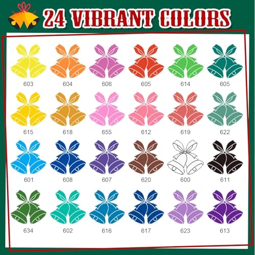 Image of Acrylic Paint Markers Brush Tip, 24 Vivid Colors with Direct-Liquid Ink System, Professional-Grade Paint Pen for Rock Painting, Canvas, Glass, Plastic, Fabric & Creative Crafts