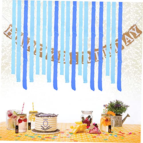 OATIPHO 6 Rolos papel crepom decorativo papel de presente papel de embrulho decorações de casamento