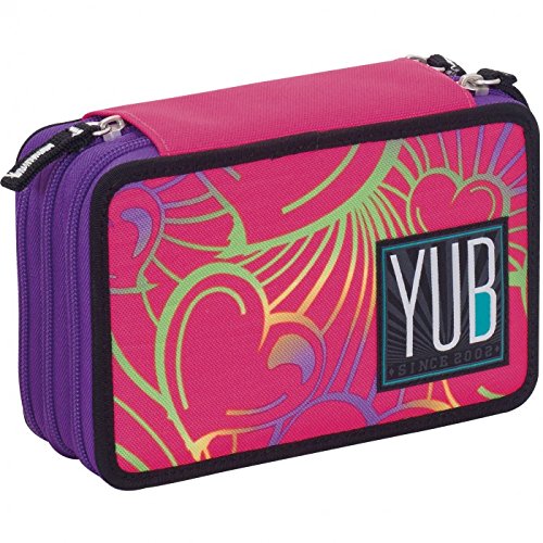 Astuccio Scuola Seven 3 Zip Yub Murales Girl 1804