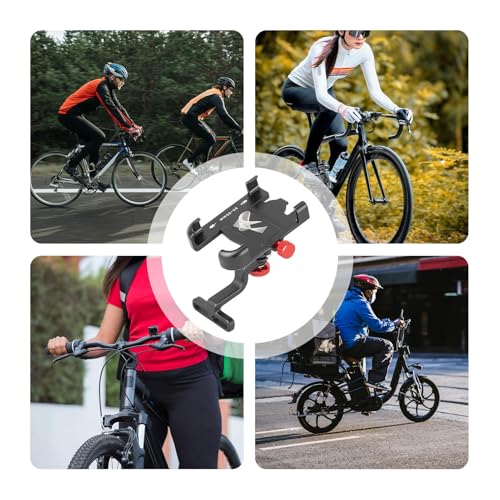 Support téléphone moto antichoc avec rotation complète à 360° - 4