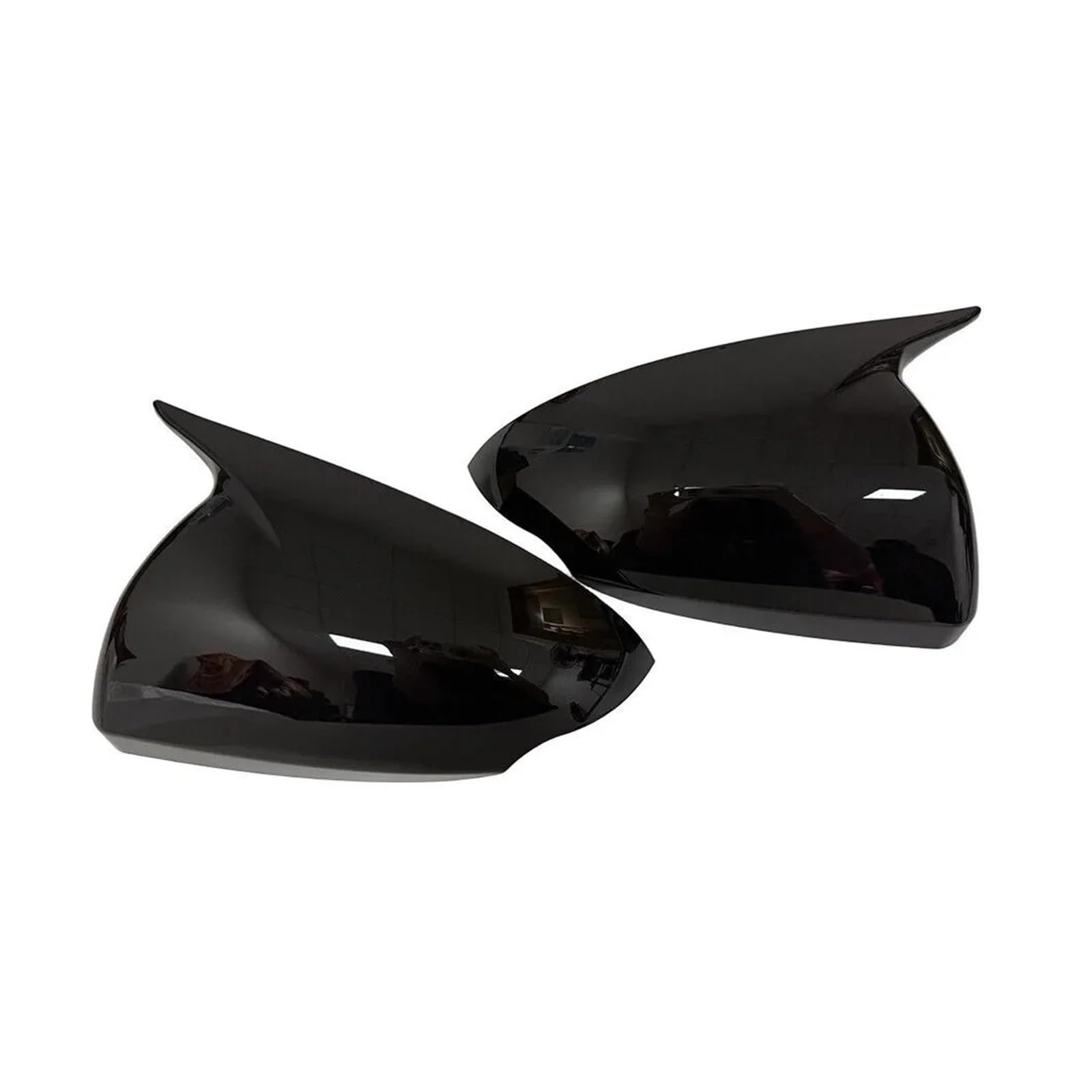 Rearview Mirror Cover Cap for Hyundai for IONIQ 2016-2022 Car Sticker Rearview Side Mirror Cover Wing Cap Exterior Door Case Trim(Gloss Black)